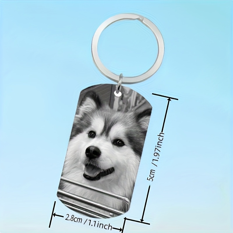 Custom Photo Keychain Personal - огляд і ціна Pet Portrait Custom
