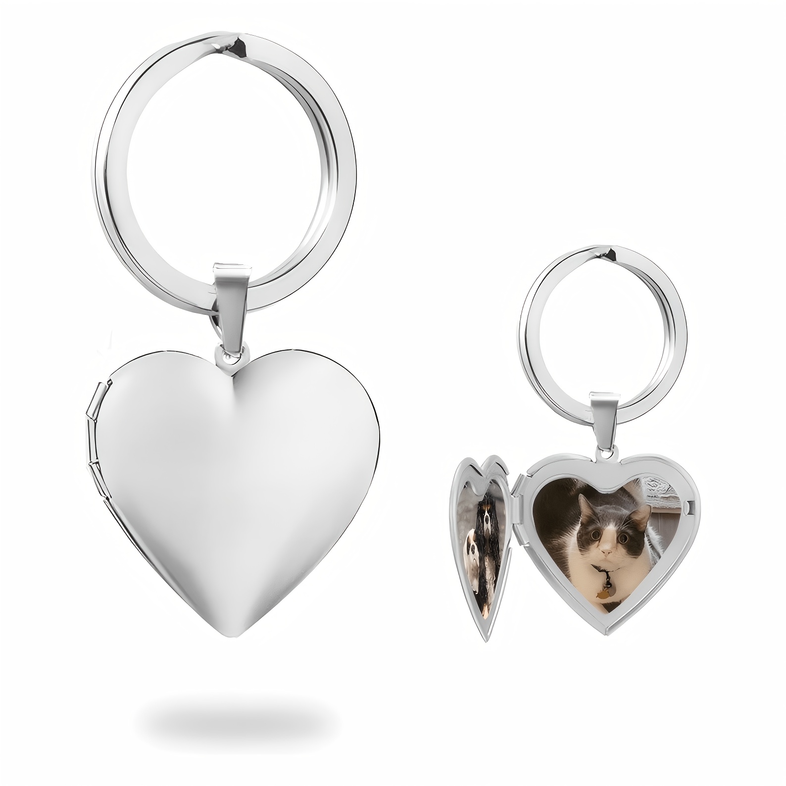 Custom 1/2 Photo Heart Frame L - огляд і ціна Pet Portrait Custom