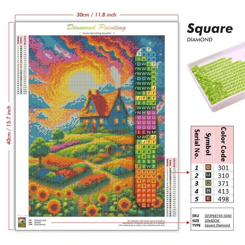 5D DIY Diamond Painting Kit Sa - огляд і ціна Photo Mosaic Print